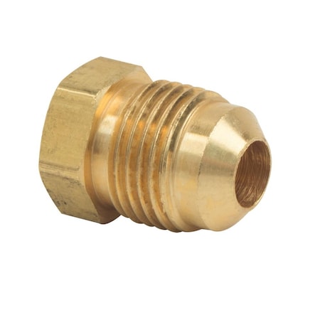 Thrifco Plumbing 39-F 3/8 Inch Brass Flare Plug 2/Pack 4401222